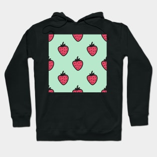 Cute strawberry pattern Hoodie